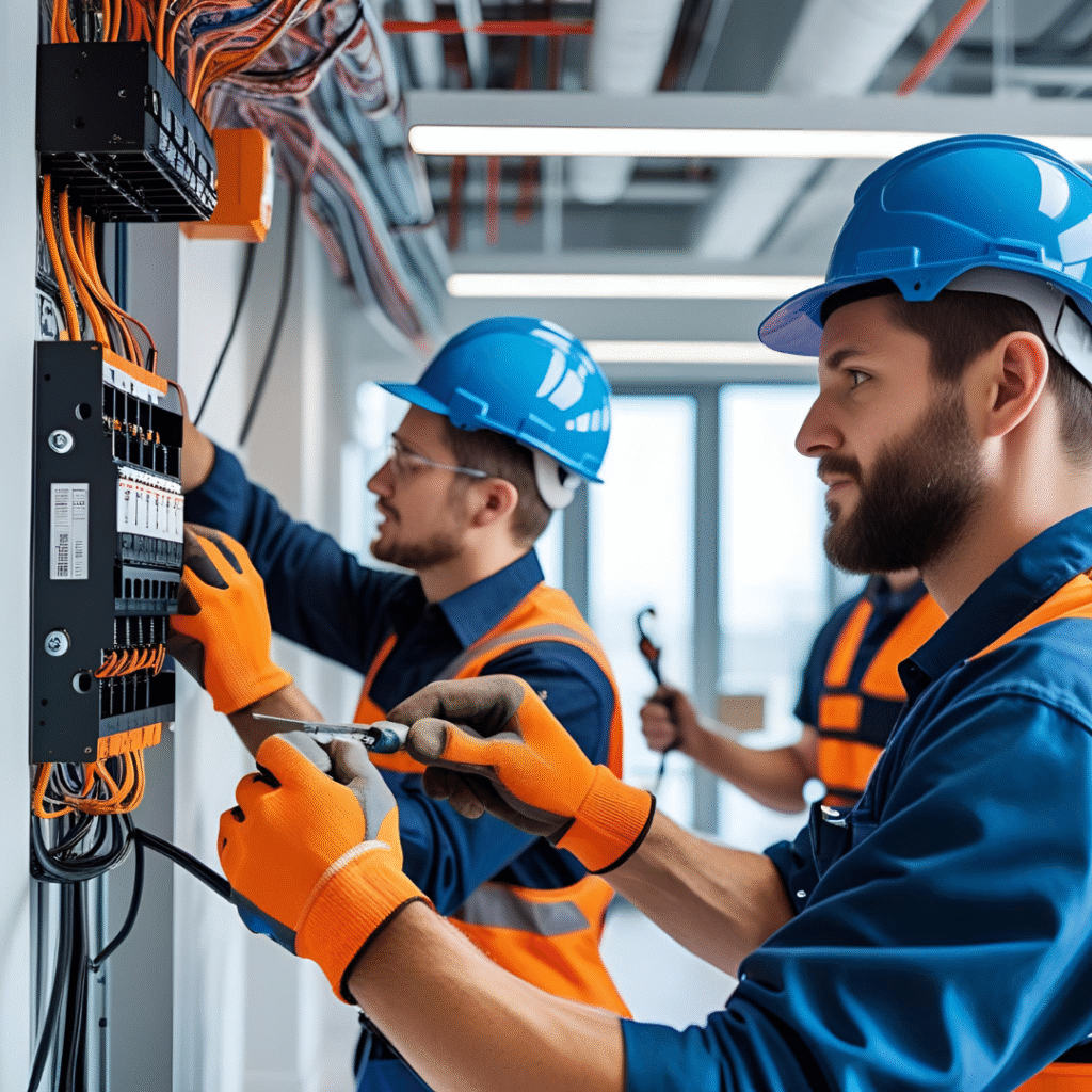 Electrical works Services Offered by Intraflair - www.intraflair.in