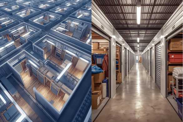 Commercial Storage Solutions Units offered by Intraflair (Interior Designer in Hyderabad) - www.intraflair.in