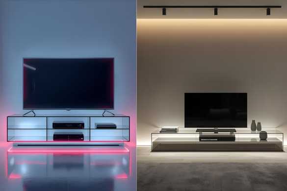 Glass TV Units Services Offered by Intraflair (Interior Designer in Hyderabad) - www.intraflair.in.jpg