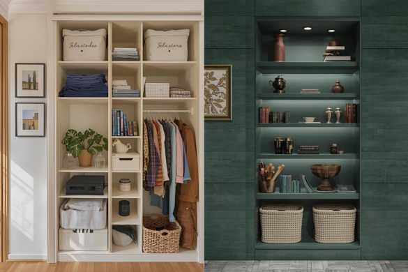 Hidden Storage Solutions Units offered by Intraflair (Interior Designer in Hyderabad) - www.intraflair.in