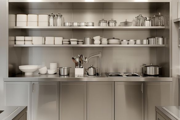 Metal crockery units Services Offered by Intraflair (Interior Designer in Hyderabad) - www.intraflair.in