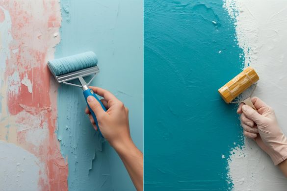 Repaint or Touch-up Services Offered by Intraflair (Interior Designer in Hyderabad) - www.intraflair.in