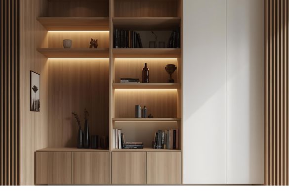 Wall-Mounted Unit Services Offered by Intraflair (Interior Designer in Hyderabad) - www.intraflair.in