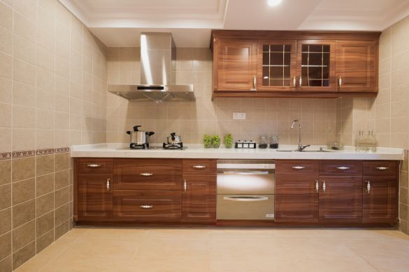 Straight Kitchen Services Offered by Intraflair (Interior Designer in Hyderabad) - www.intraflair.in