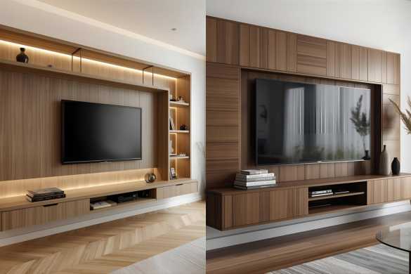 wall-mounted TV units designs offered by Intraflair (Interior Designer in Hyderabad) - www.intraflair.in.jpg
