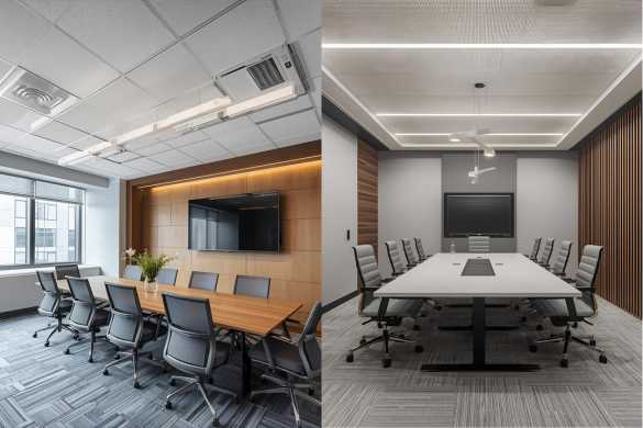 Commercial Areas Services offered by Intraflair Interior designers in Hyderabad - www.intraflair.in