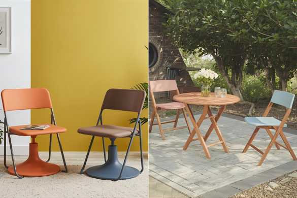 Foldable Chairs Services offered by Intraflair Interior designers in Hyderabad - www.intraflair.in