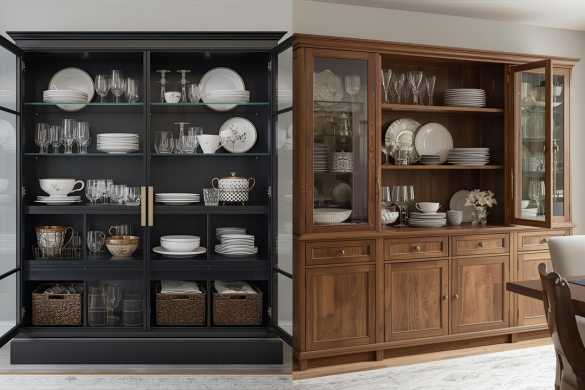 Glass Crockery Service offered by Intraflair Interior designers in Hyderabad - www.intraflair.in