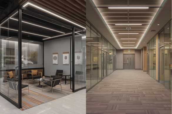 Offices And Commercial Spaces - Custom Foyers For Every Lifestyle - Services offered by Intraflair Interior designers in Hyderabad - www.intraflair.in