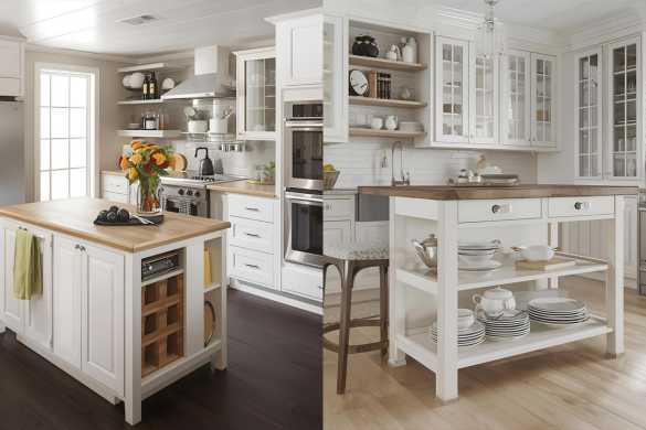 Portable Kitchen Islands Services offered by Intraflair Interior designers in Hyderabad - www.intraflair.in