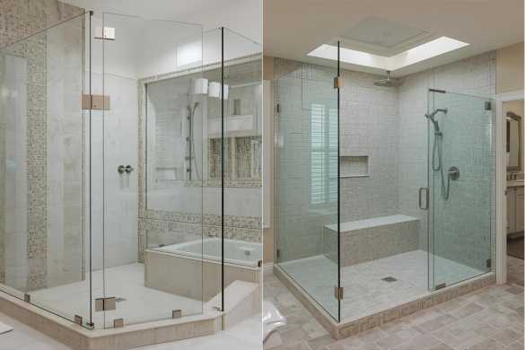 Shower Enclosures And Wet Glass Rooms Service Services offered by Intraflair Interior designers in Hyderabad - www.intraflair.in