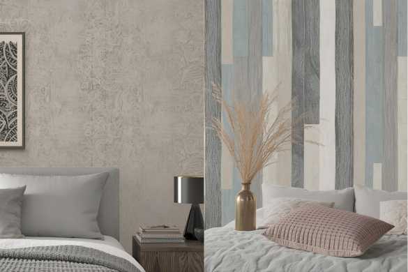 Textured Wallpapers Services offered by Intraflair Interior designers in Hyderabad - www.intraflair.in